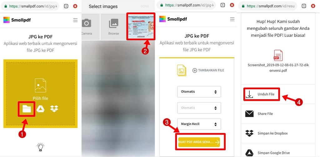 Cara Membuat PDF di HP Tanpa Aplikasi