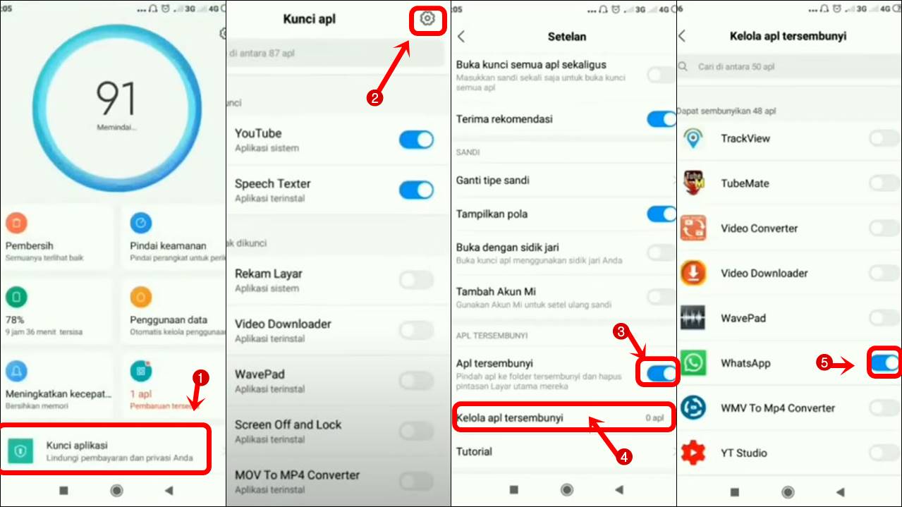 Cara Sembunyikan Aplikasi di Hp Xiaomi
