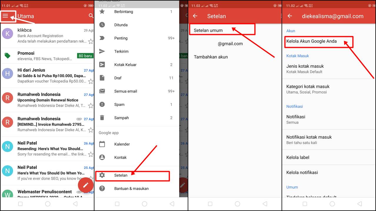 Cara Ganti Foto Profil Gmail di HP Android Tanpa Ribet