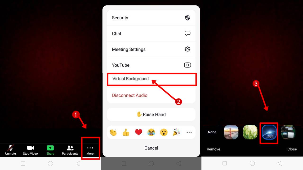 Begini Cara Memunculkan Virtual Background Zoom Pada Android