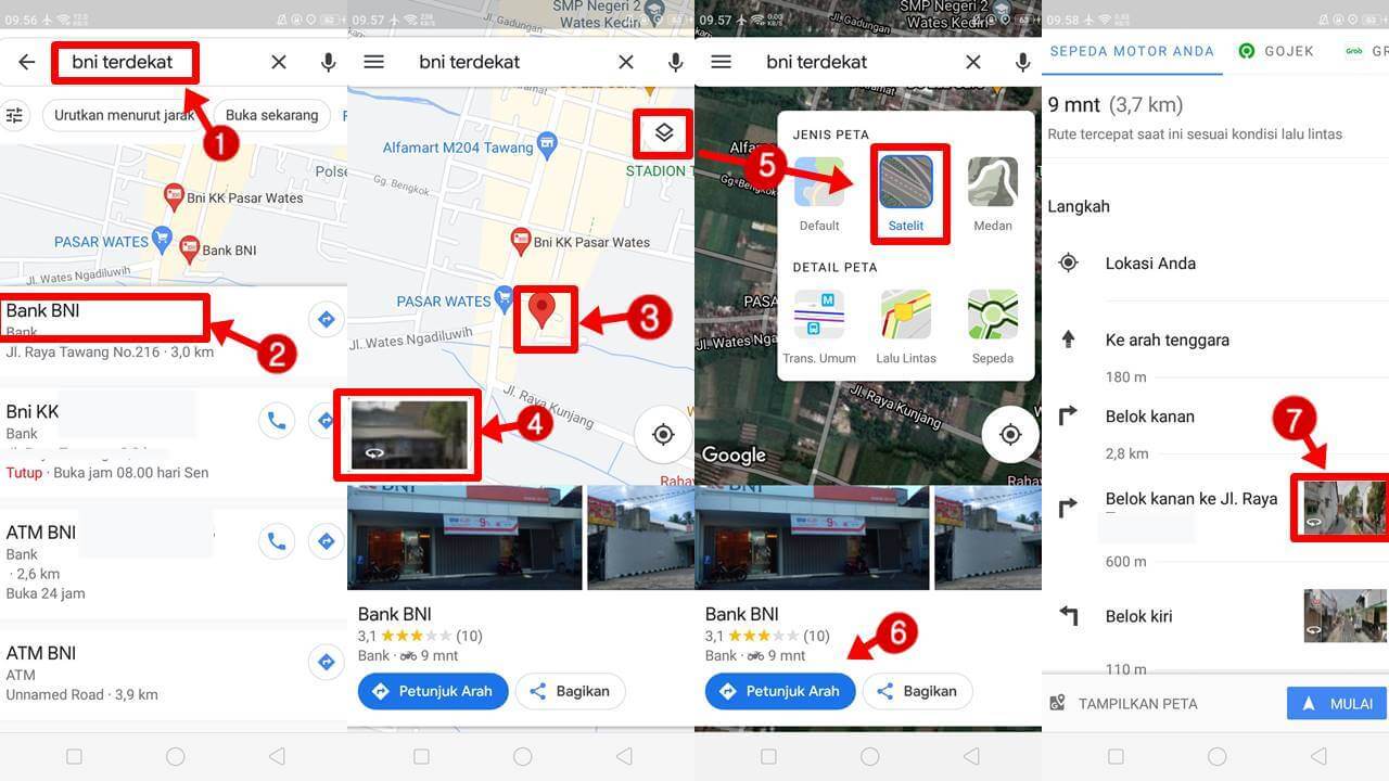 Cara Melihat Rumah di Google Maps Versi Terbaru