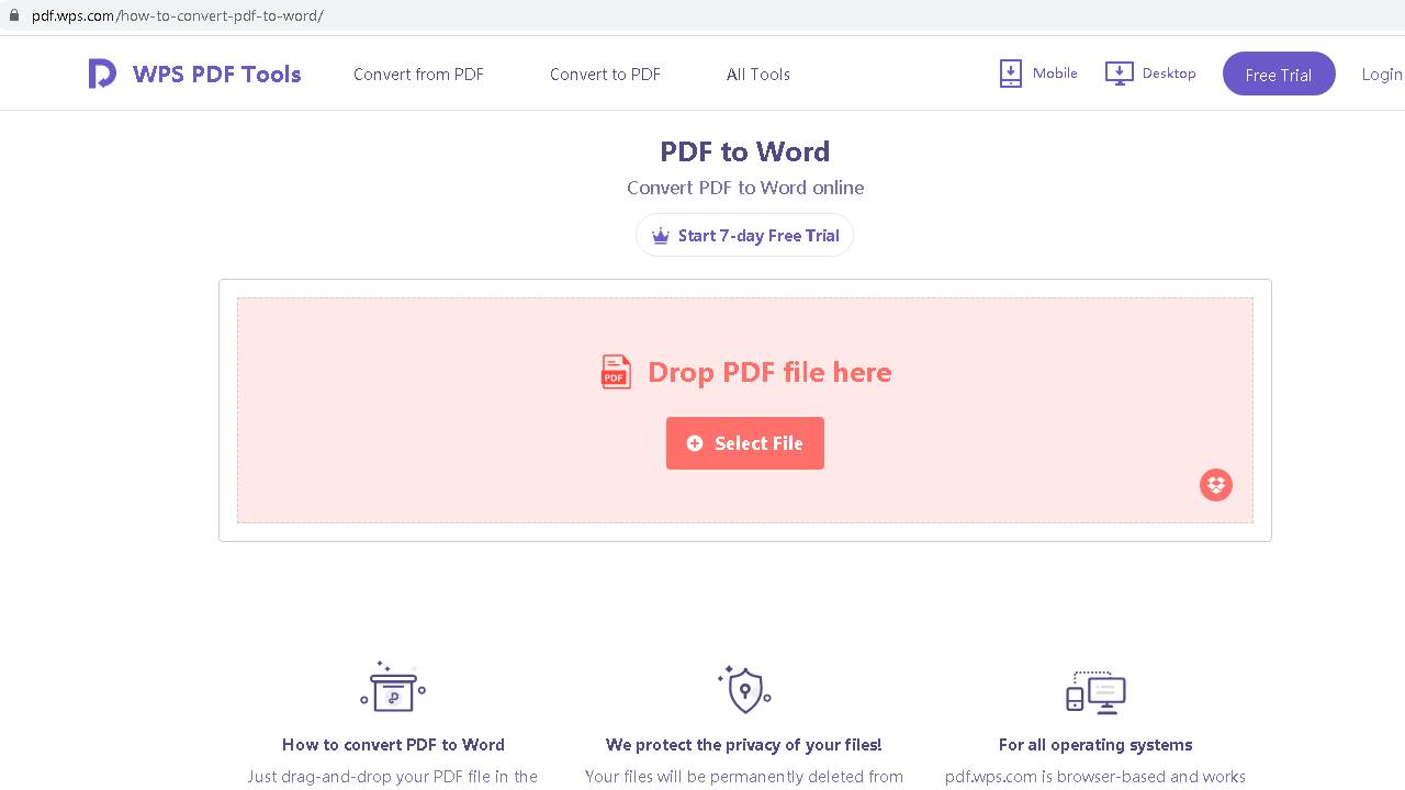Aplikasi Pengubah Pdf Ke Word WPS PDF