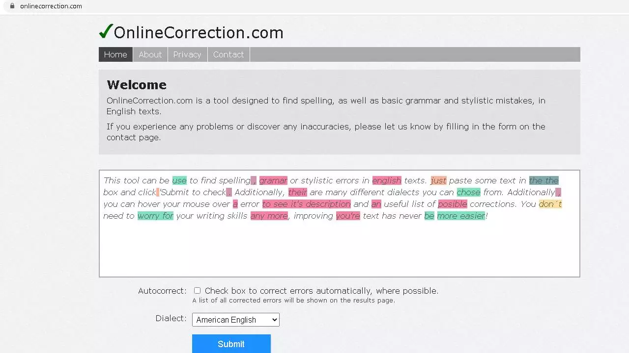 Cara Mengecek Grammar Online Online Correction