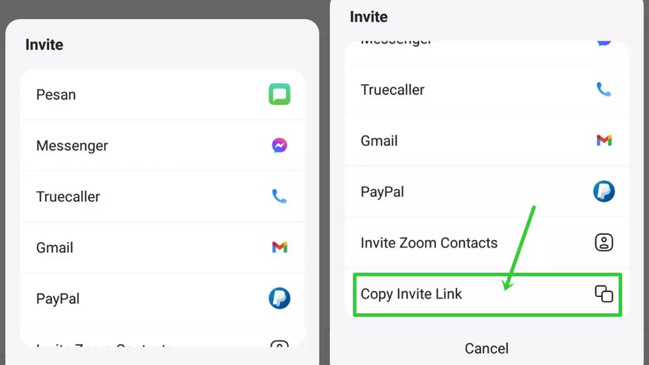 Cara Membuat Undangan Zoom Meeting Invite Link