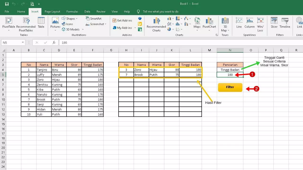 Cara Filter Data Di Excel Dengan Macro caramiaw com