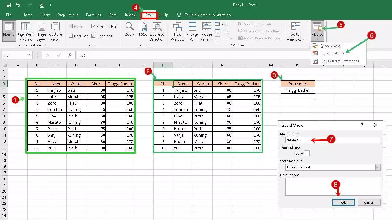 Cara Filter Data Di Excel Dengan Macro