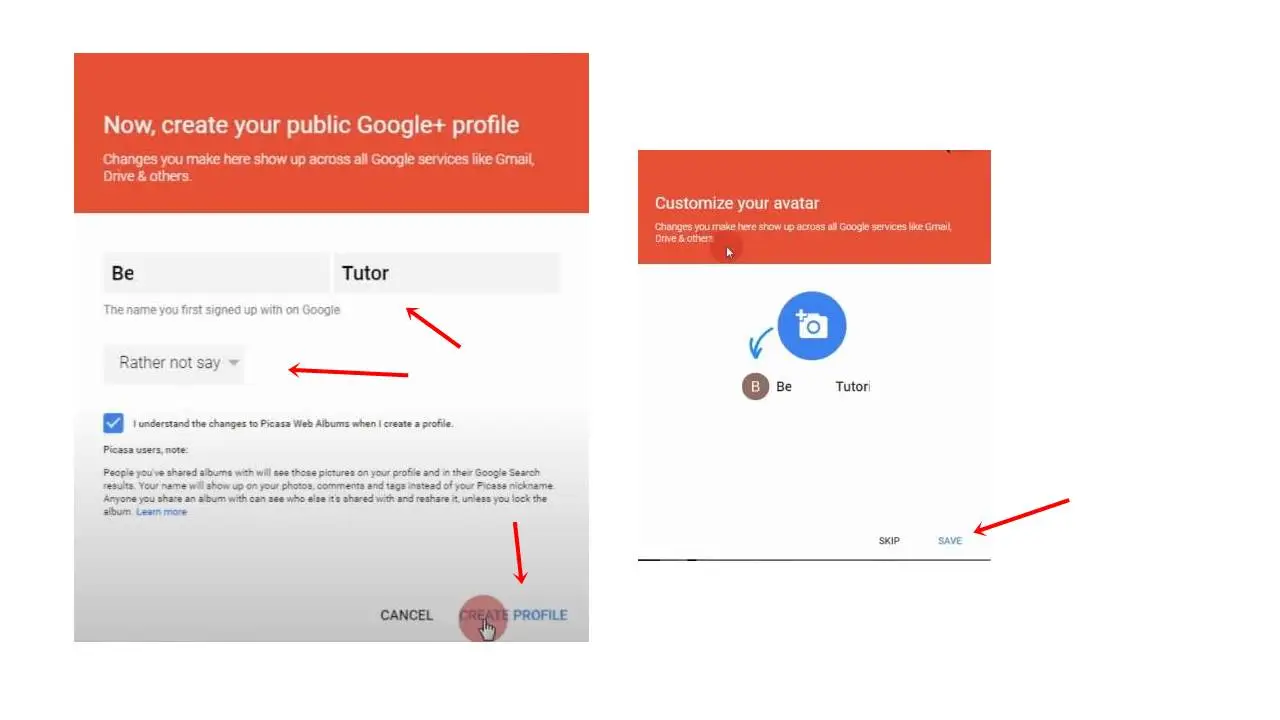 Cara Membuat Google Plus