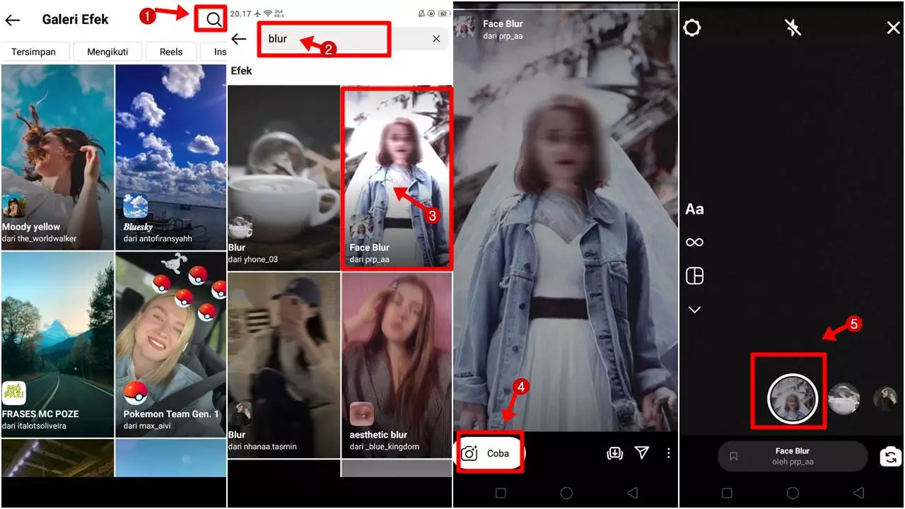 Cara Membuat Foto Blur di Instagram