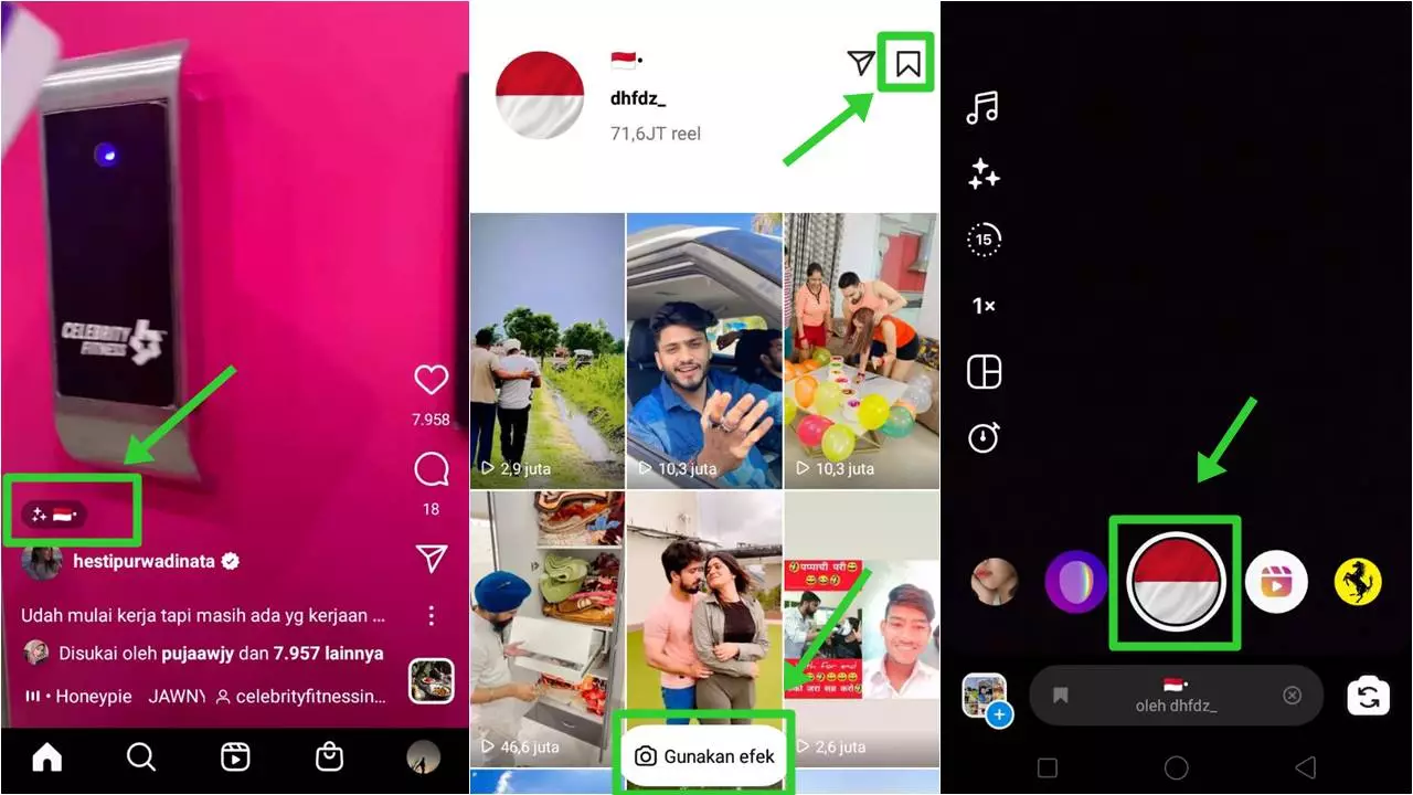 Cara Mencari Filter Di Instagram Lewat Postingan Teman